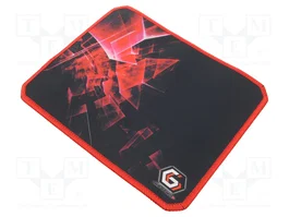 GEMBIRD MP-GAMEPRO-S Support pour souris noir et rouge 200x250x3mm