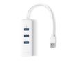 TP-Link UE330 Hub USB 3.0 et Adaptateur Gigabit Ethernet - Blanc