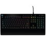 Logitech G213 Clavier Gaming RGB avec Rétroéclairage – Membrane, Résistant aux Éclaboussures, Repose-Poignet Intégré