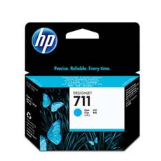 HP 711 CZ130A Cartouche d'encre cyan 29 ml