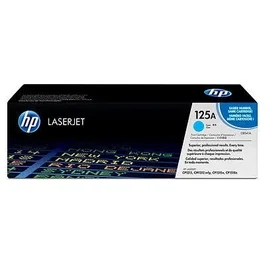 HP Cartouche Toner Haute Capacité 125A Cyan CB541A - 1400 Pages - Compatible HP Color LaserJet CP1215/CP1515/CP1518/CM1312MFP