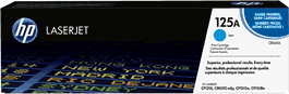 HP Toner CB541A (125A) - Cartouche d'encre cyan pour imprimantes LaserJet
