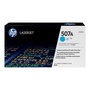 HP Cartouche CE401A (507A) Cyan - Toner compatible pour imprimantes HP, Cartouche No 507A HP507A