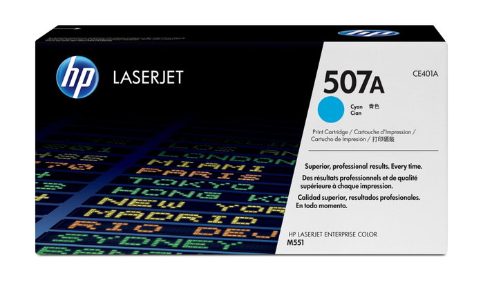 HP 507A Cyan (CE401A) HP 507A Cyan (CE401A)