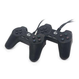 GEMBIRD Gamepad noir USB A avec fil, 14 boutons