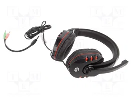 GEMBIRD GHS-402 Écouteurs avec microphone noir