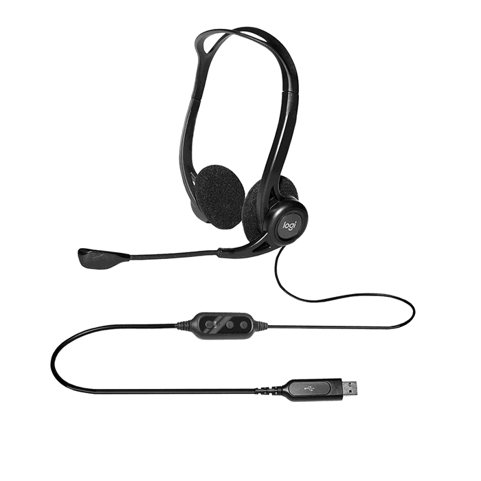 Logitech Headset 960 Noir USB-A
