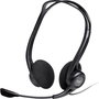Logitech 960 Casque audio PC avec micro anti-bruit - Connexion USB - Oreillettes moelleuses - Réglage du volume et micro sur le casque - Stéréo