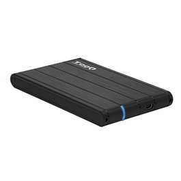 Tooq TQE-2530B Boîtier Externe HDD 2.5 Pouces USB 3.0 en Aluminium Noir