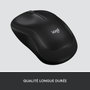 Logitech M220 Silent Souris Sans Fil Silencieuse, USB Nano, Capteur Optique 1000 dpi, Ambidextre, Autonomie 18 Mois, Charbon