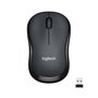 Logitech M220 Silent Souris Sans Fil Silencieuse, USB Nano, Capteur Optique 1000 dpi, Ambidextre, Autonomie 18 Mois, Charbon