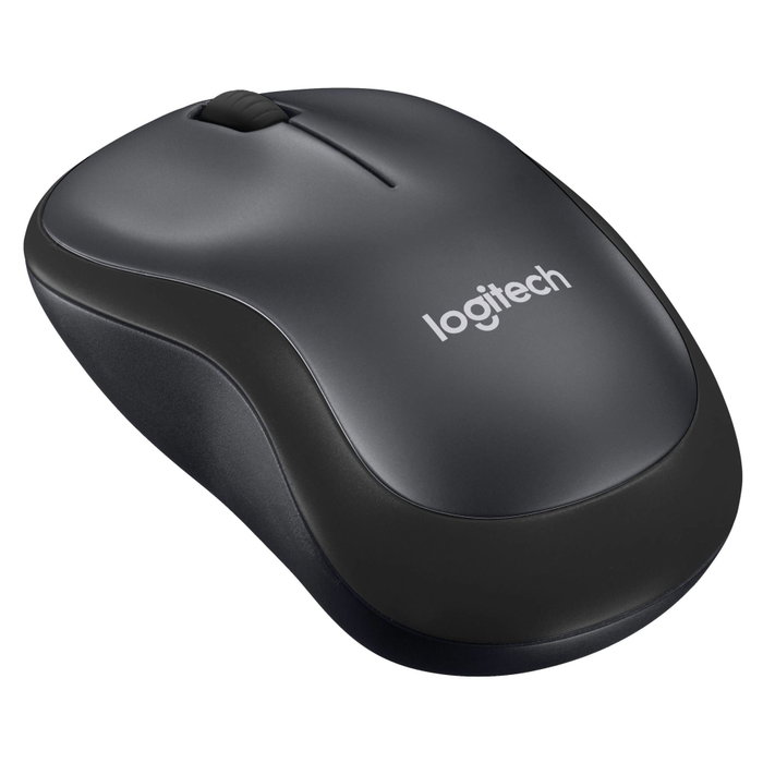 Logitech M220 Silent Souris sans fil, Charbon de bois