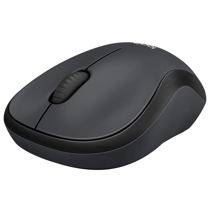 Logitech M220 Silent Souris sans fil, Charbon de bois