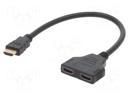 GEMBIRD Multiprise HDMI passive noir DSP-2PH4-04