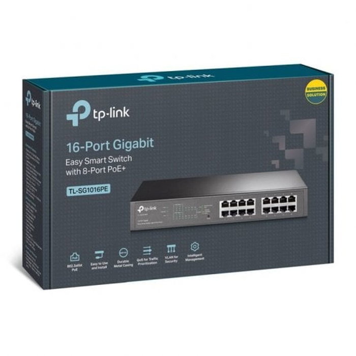 TP-Link TL-SG1016PE Switch 16 ports Gigabit PoE+