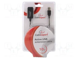 GEMBIRD Répéteur USB 2.0 Cablexpert 10m USB A socle vers USB A prise