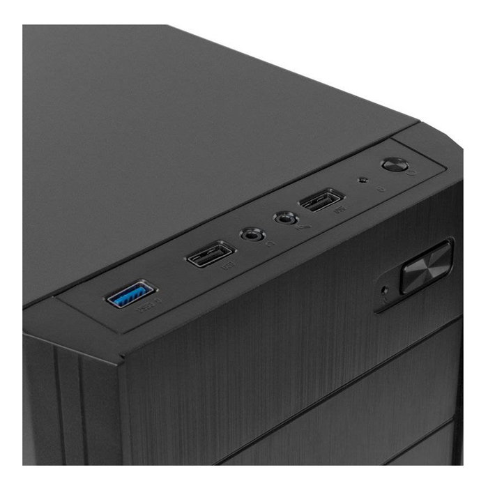 Nox LITE010 Boîtier PC Tour ATX Noir avec USB 3.0 et Alimentation 500W Nox LITE010 Boîtier PC Tour ATX Noir avec USB 3.0 et Alimentation 500W