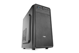 NOX Nxlite030 Boîtier Mini-Tour Micro-ATX Noir avec Alimentation 500W et USB 3.0