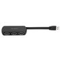 Targus 4 x USB 2.0 Hub USB Portable à 4 Ports - Alimentation via Port USB, Plug & Play, Noir (85 x 30 x 10 mm)