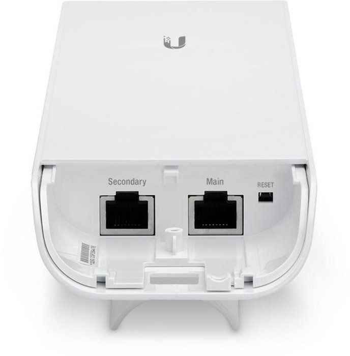Ubiquiti NanoStation M2 - CPE WiFi extérieur - Antenne 2.4 GHz, 150+ Mbps, portée 15 km, PoE, Fast Ethernet, 2x2 MIMO, pour liaisons point à point ou multipoint