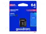 Goodram MicroSDXC 64 Go M1AA Class 10 UHS-I