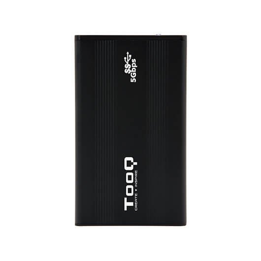 Tooq TQE-2524B Boîtier Externe 2.5 Pouces 9.5 mm USB 3.0 pour HDD/SSD Noir Tooq TQE-2524B Boîtier Externe 2.5 Pouces 9.5 mm USB 3.0 pour HDD/SSD Noir