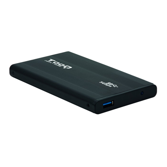 Tooq TQE-2524B Boîtier Externe 2.5 Pouces 9.5 mm USB 3.0 pour HDD/SSD Noir Tooq TQE-2524B Boîtier Externe 2.5 Pouces 9.5 mm USB 3.0 pour HDD/SSD Noir