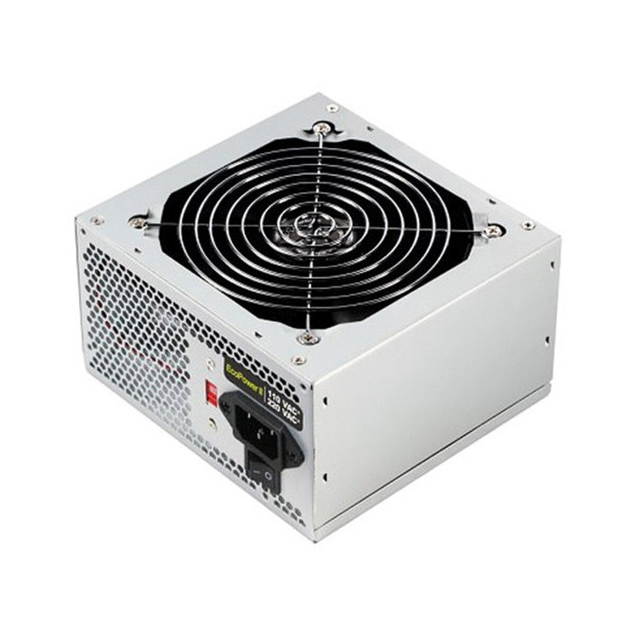 TooQ TQEP-500S-INT Ecopower II 500W Argenté