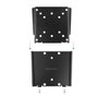Tooq LP1023F-B Support Mural TV 10-23 Pouces VESA 100x100 Charge 30kg Noir