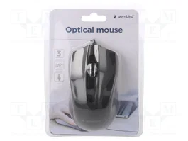 GEMBIRD MUS-3B-01 Souris optique noir mat