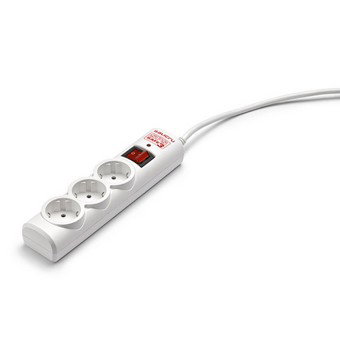 Salicru SPS SAFE 3 Protecteur électrique actif 3 prises Schuko avec interrupteur