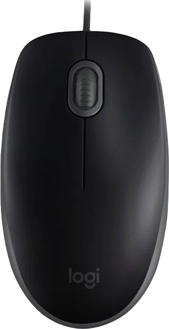 Logitech B110 Silent Souris Optique Filaire Noire