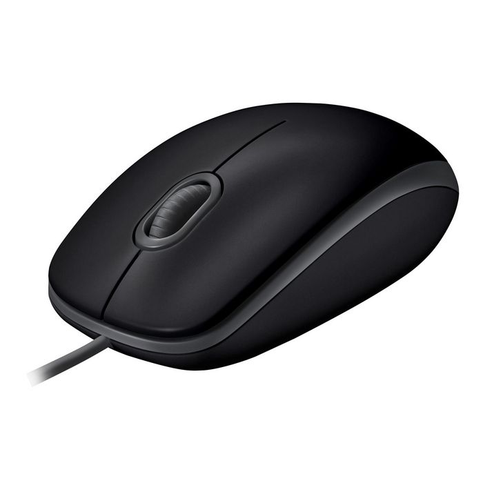 Logitech B110 Souris Filaire Silencieuse USB, Noir, Conception Ambidextre, 1000 DPI, Câble 1.8m, 85g Logitech B110 Souris Filaire Silencieuse USB, Noir, Conception Ambidextre, 1000 DPI, Câble 1.8m, 85g