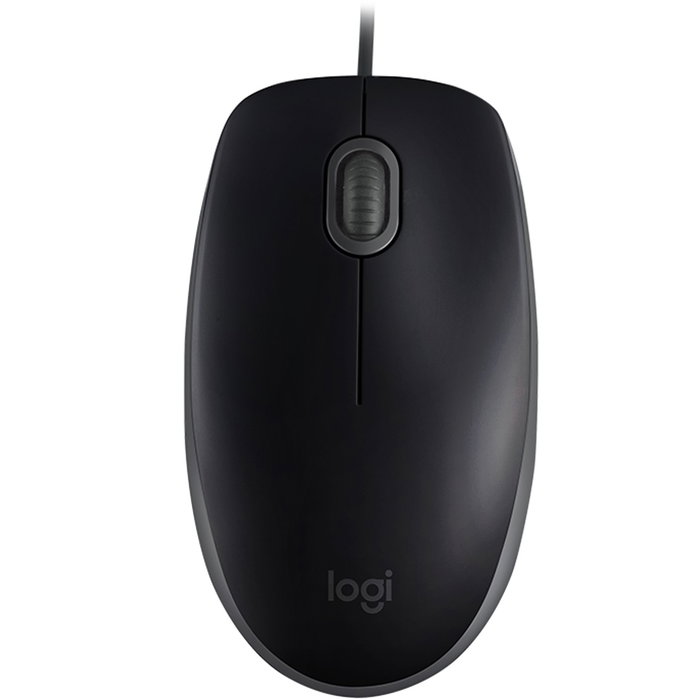 Logitech B110 Silent Souris Optique Filaire Noire