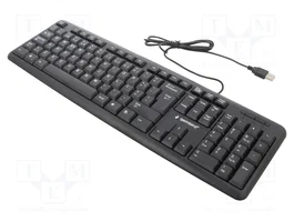 GEMBIRD Clavier informatique noir PT layout USB A