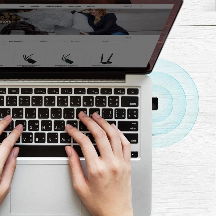 TP-Link Archer T2U Nano Adaptateur Wi-Fi USB Nano AC600 Bi-bande