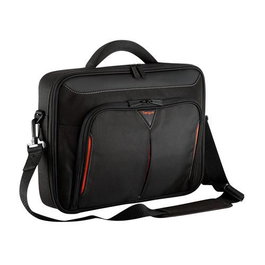 Targus Classic+ Sacoche rigide pour ordinateur portable 15.6" avec sangle de sécurité et poches de rangement multifonctions