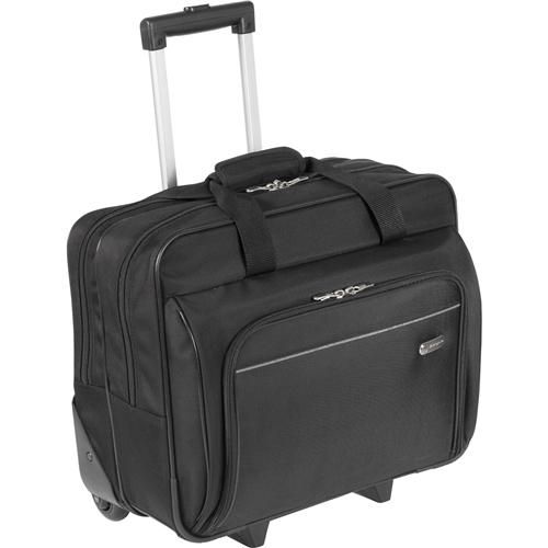 Targus Rolling Laptop Case - Sac à roulettes pour ordinateur portable jusqu'à 16" - Polyester 1200D résistant à l'eau - Avec compartiment de travail organisé