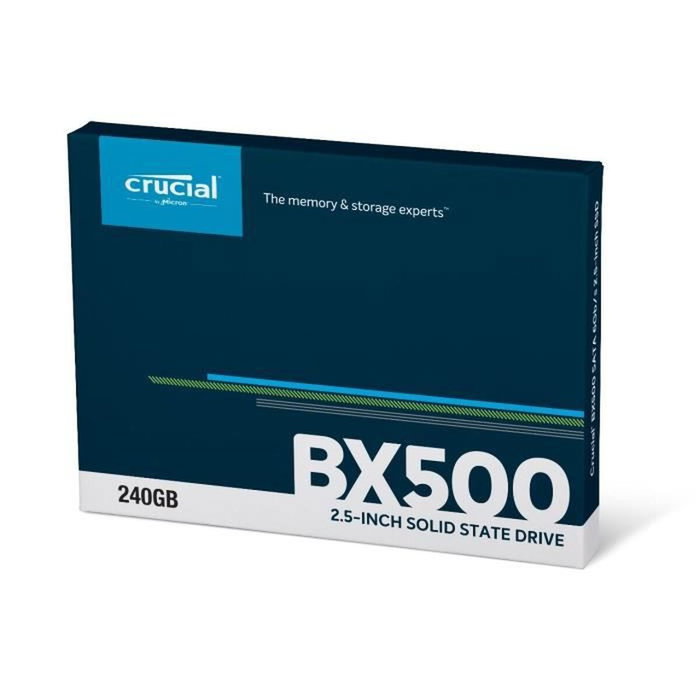 Disque dur Crucial BX500 240 GB SSD SSD