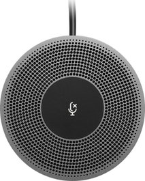 Logitech Microphone d'extension MeetUp Expansion Noir