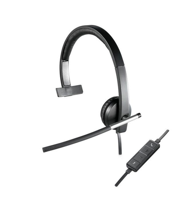 Logitech H650e Casque avec Micro Mono USB Noir