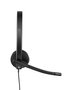 Logitech H570e Casque USB mono avec microphone à annulation de bruit, bandeau réglable rembourré et oreillettes en similicuir, optimisé pour Microsoft Lync et certifié Skype