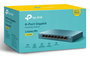 TP-Link LS108G - Commutateur réseau Gigabit Ethernet 8 ports 10/100/1000Mbps, métal, plug-and-play, économie d'énergie, bureau/mur