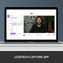 Logitech C920s Webcam HD avec Obturateur de Confidentialité - Résolution 1080p/720p à 30 FPS - Champ de Vision 78° - Double Micro - Appels et Enregistrement en Full HD