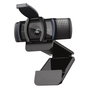 Logitech C920s Webcam HD avec Obturateur de Confidentialité - Résolution 1080p/720p à 30 FPS - Champ de Vision 78° - Double Micro - Appels et Enregistrement en Full HD
