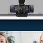 Logitech C920s Webcam HD avec Obturateur de Confidentialité - Résolution 1080p/720p à 30 FPS - Champ de Vision 78° - Double Micro - Appels et Enregistrement en Full HD