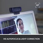 Logitech C920s Webcam HD avec Obturateur de Confidentialité - Résolution 1080p/720p à 30 FPS - Champ de Vision 78° - Double Micro - Appels et Enregistrement en Full HD