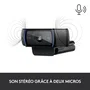 Logitech C920 S - Webcam Full HD 1080p avec micro intégré et mise au point automatique
