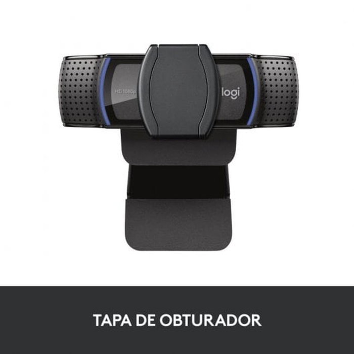 Logitech C920s HD Pro Webcam, Full HD 1080p, Noir