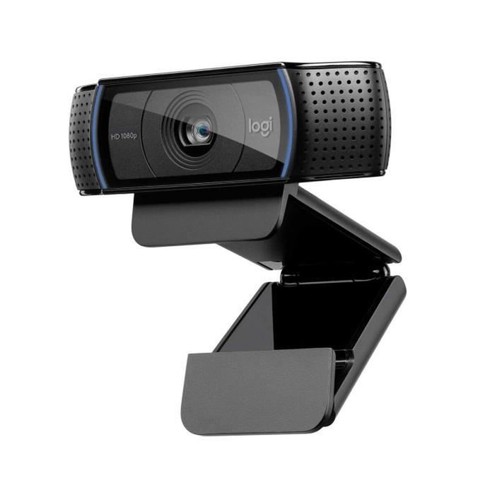 Logitech C920s HD Pro Webcam, Full HD 1080p, Noir
